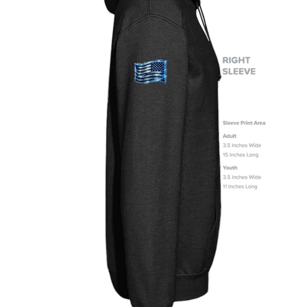 BLACK - SF500 - SLEEVE_RIGHT