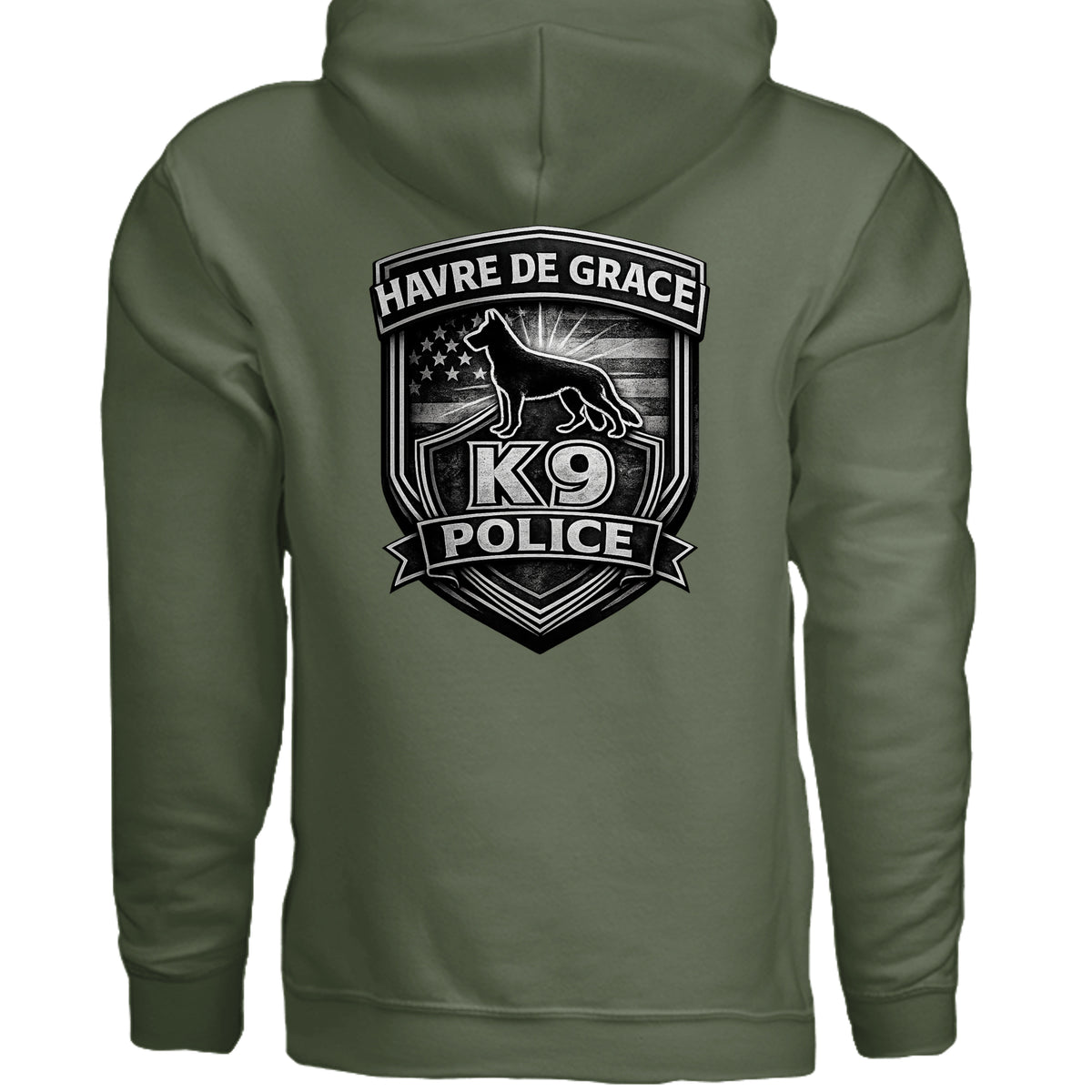 MILITARY GREEN - G185 - BACK
