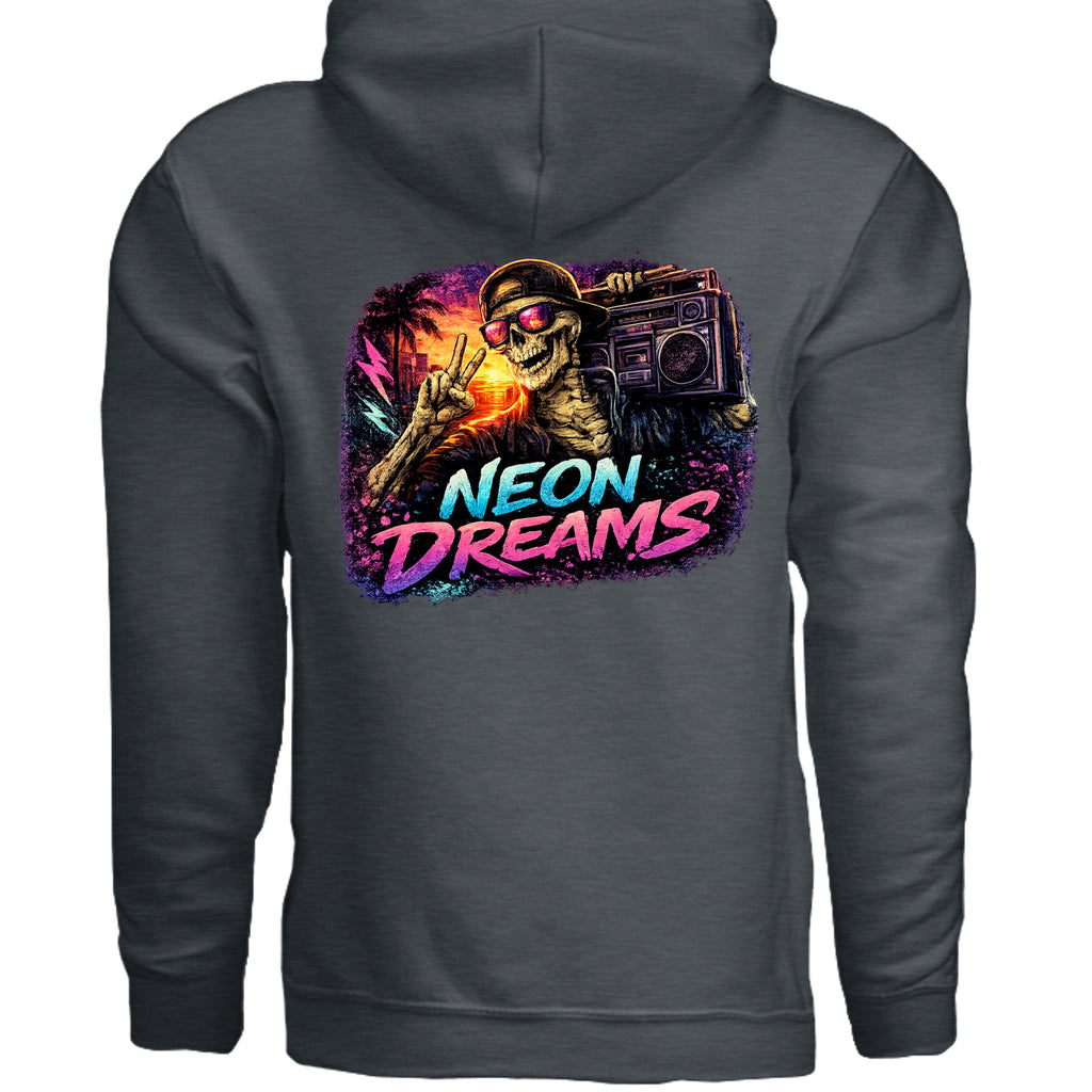 DARK HEATHER - SF500 - BACK