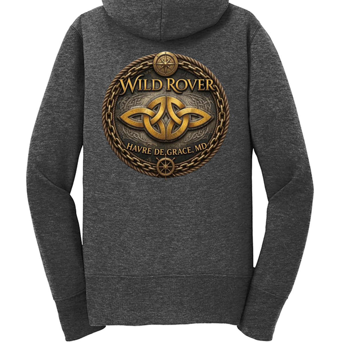 Dark Heather Grey - LPC78ZH - BACK