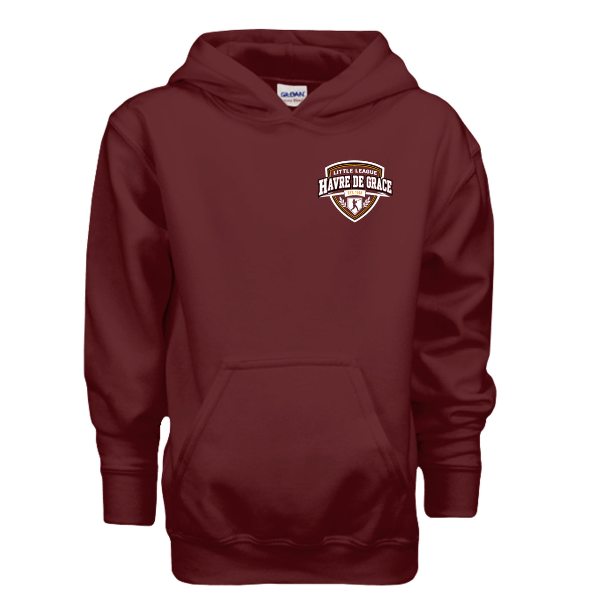 MAROON - G185B - FRONT