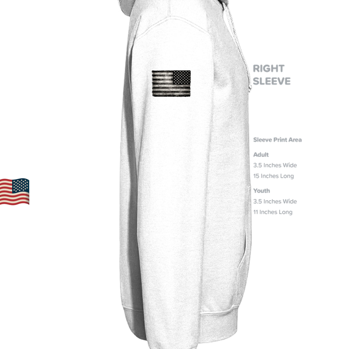 WHITE - SF500 - SLEEVE_RIGHT