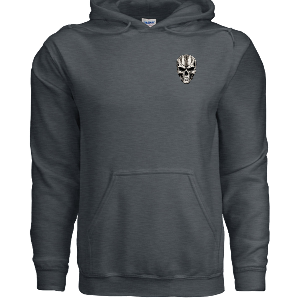 DARK HEATHER - SF500 - FRONT