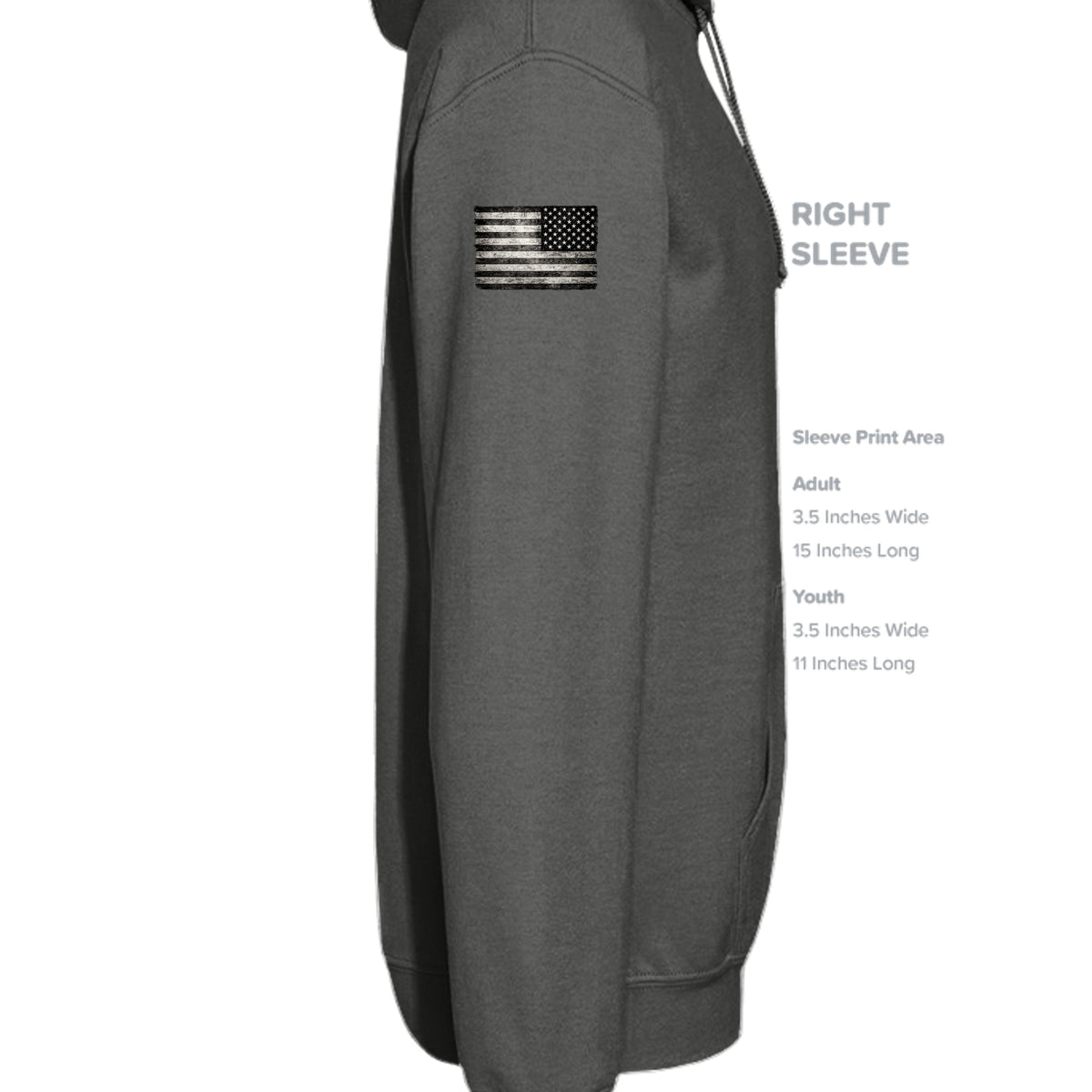CHARCOAL - SF500 - SLEEVE_RIGHT