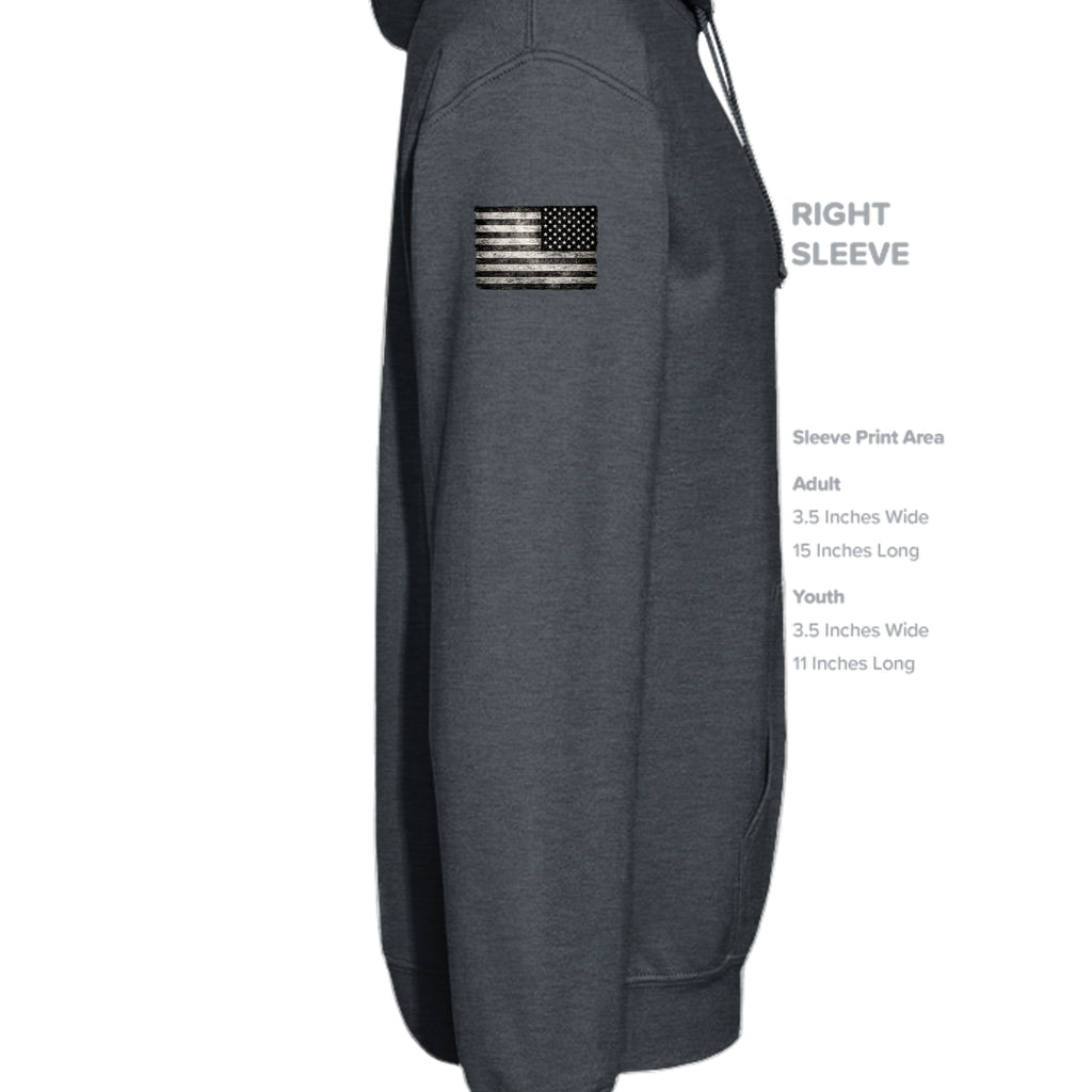 DARK HEATHER - SF500 - SLEEVE_RIGHT