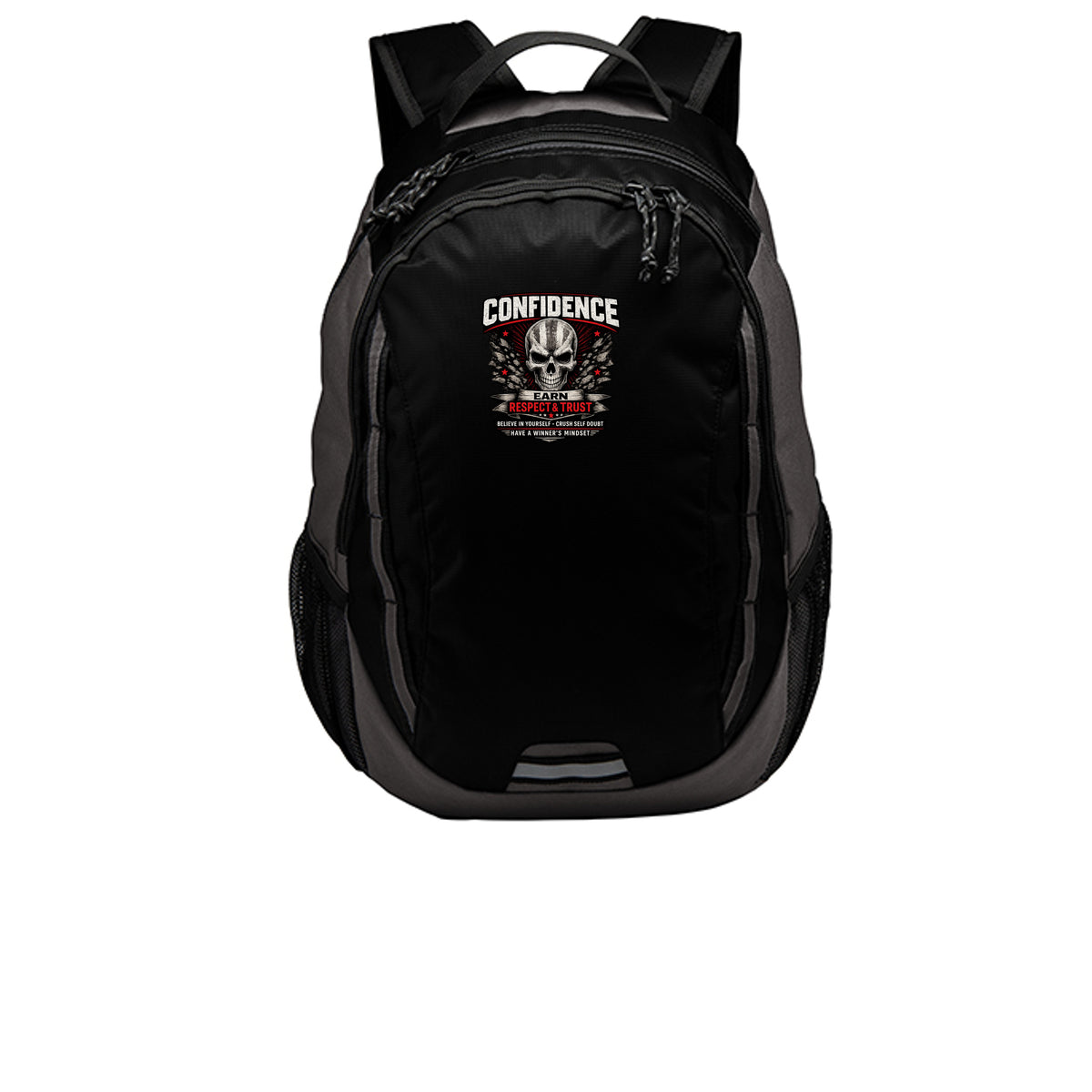 Black/Dk Char - BG208 - FRONT