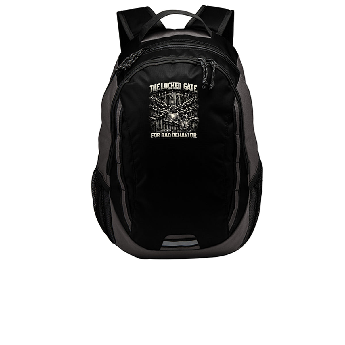 Black/Dk Char - BG208 - FRONT